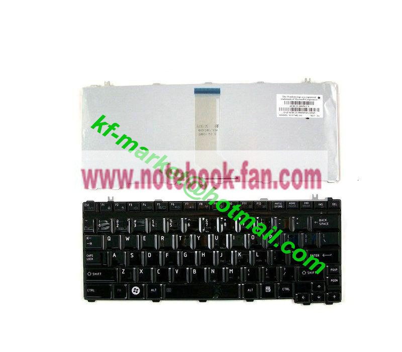 NEW Toshiba Portege M800 M805 Series Keyboard - US Glossy